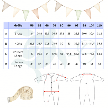 Einteiler Bärchen EXKLUSIV