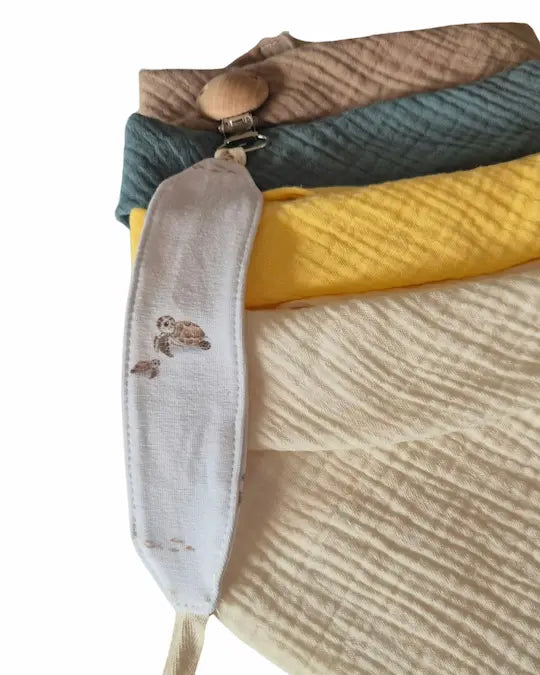 Schnullerkette Signature Line -Jersey mit Print
